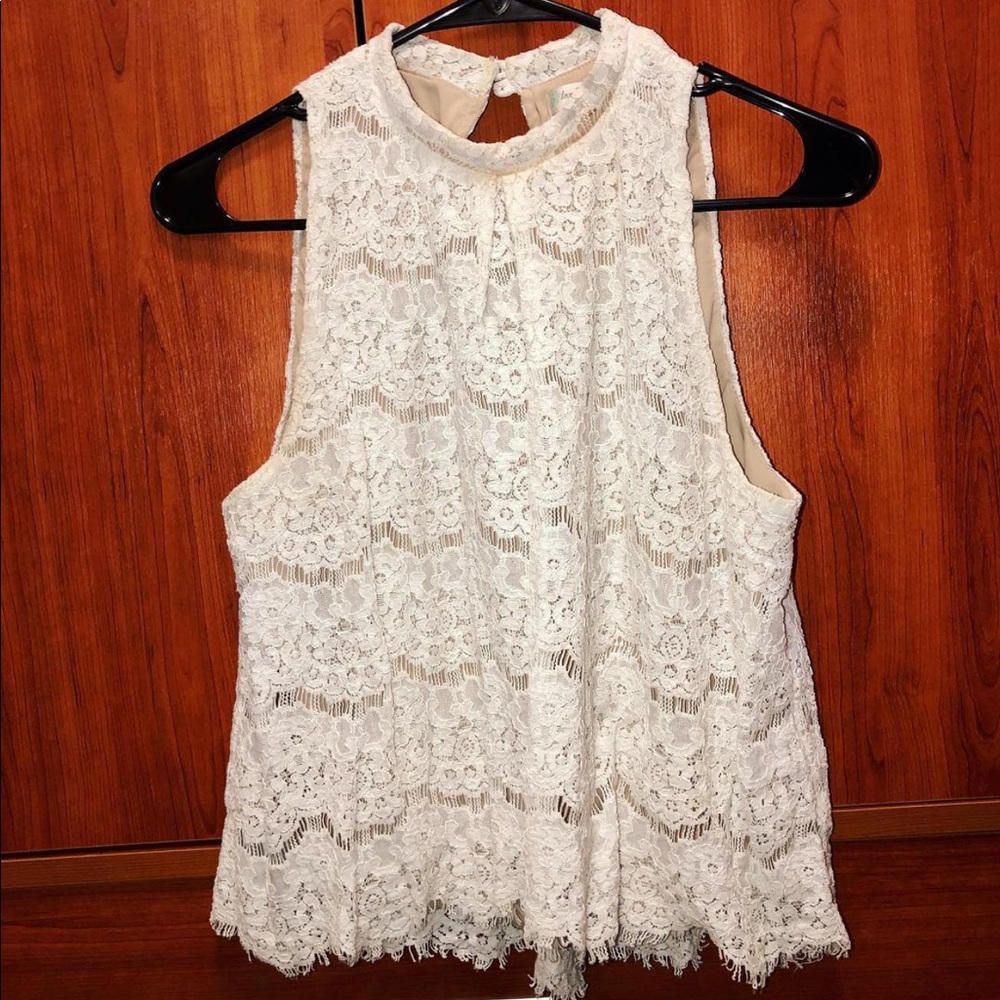 White Lace Top